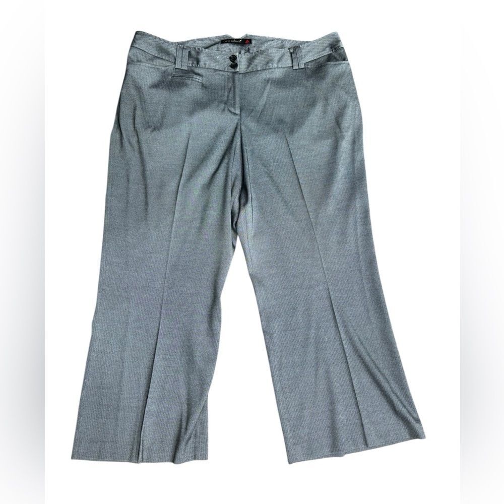 NWOT Women’s Plus Size Metallic Gray Dress Pants by Lane Bryant -size 4X